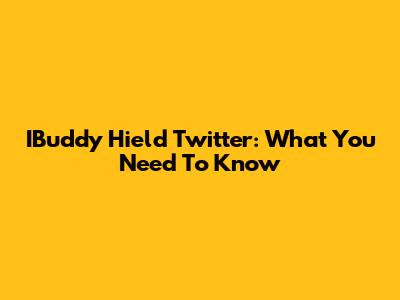 IBuddy Hield Twitter: What You Need To Know