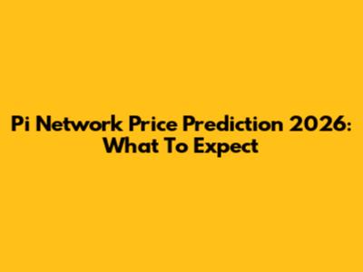 Pi Network Price Prediction 2026: What To Expect